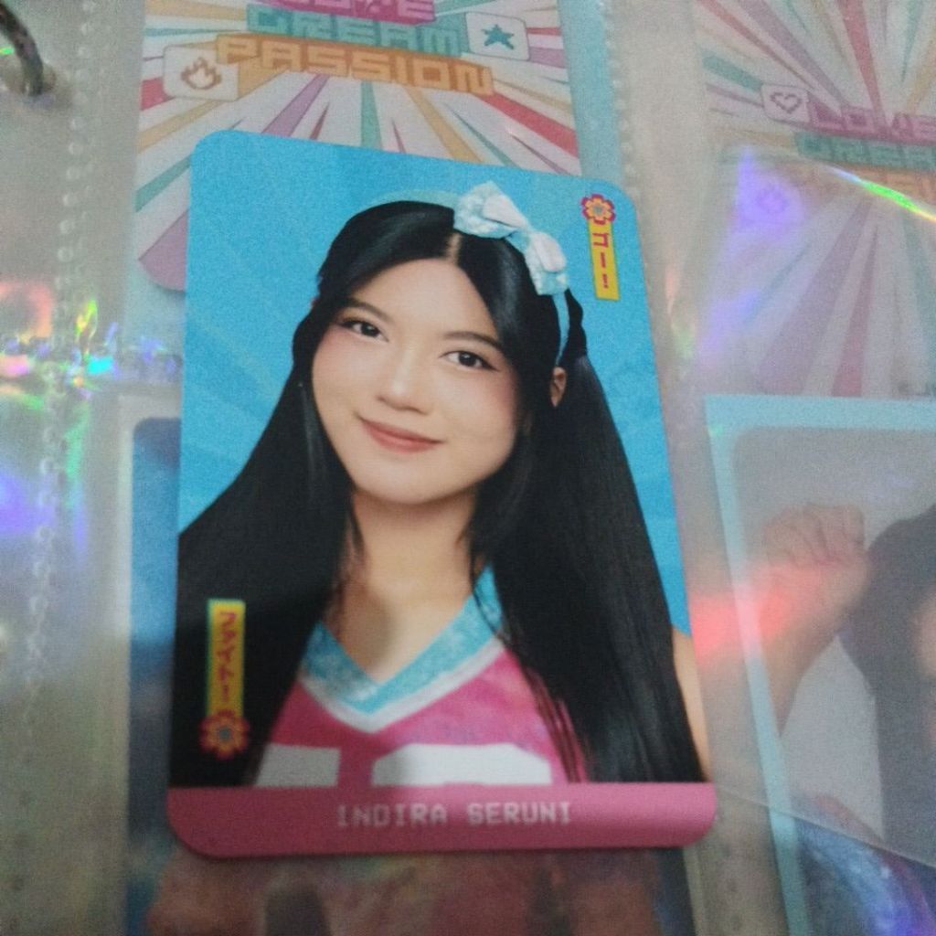 photocard Indira gaf good condi official 100%