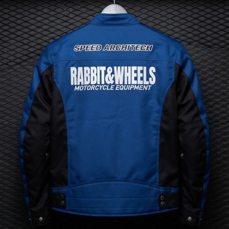 (xxL) jaket turing motor prelove RnW Rabbit and wheels