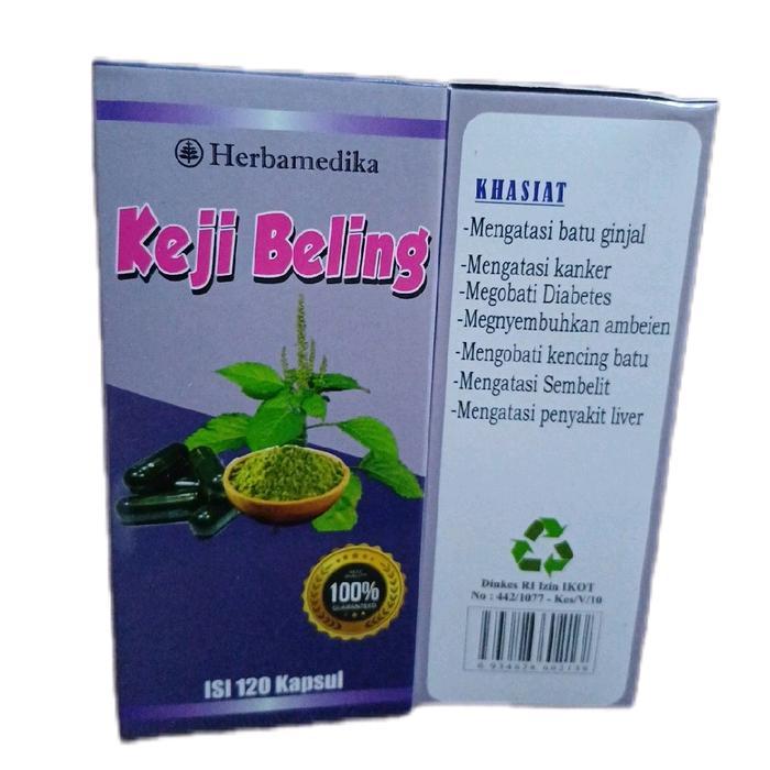 Kapsul Keji Beling Herbamedika 120 Kapsul