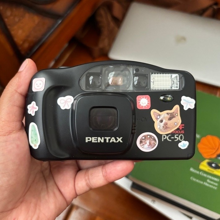 [preloved] Pentax PC-50 Auto Focus Point and Shoot Film Camera Kamera Analog