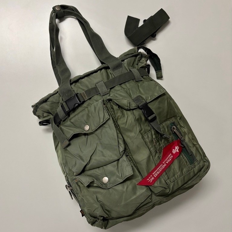 ALPHA INDUSTRIES 2 WAY BAG