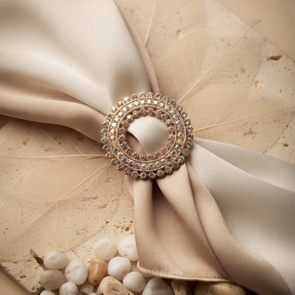 Ring Cincin Hijab / Ring Hijab / Ring Jilbab / Ring Kerudung / Ring Syal / Bros Cincin / Bros Wanita