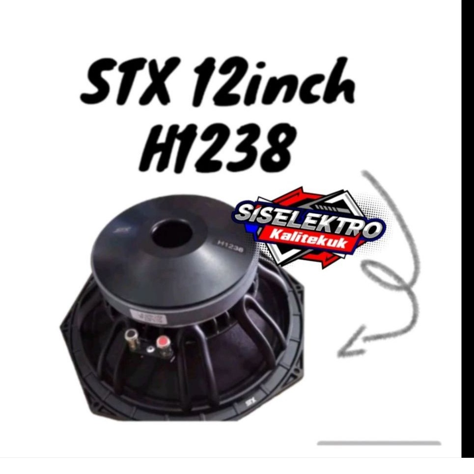 speaker stx h1238 speaker 12 inch stx H1238