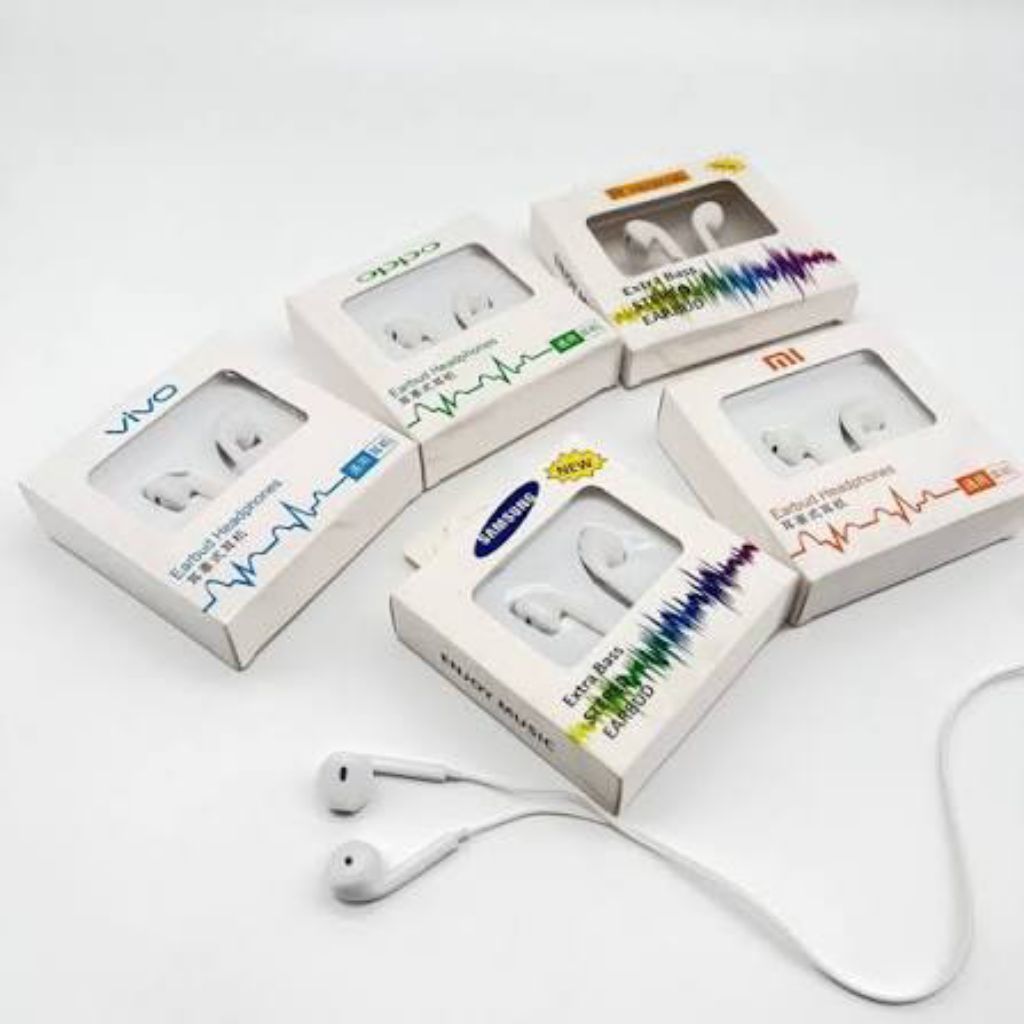 HF MH133 Branded HP | Earphone Henset Handsfree Brand Merek Handphone MH130 MH-133