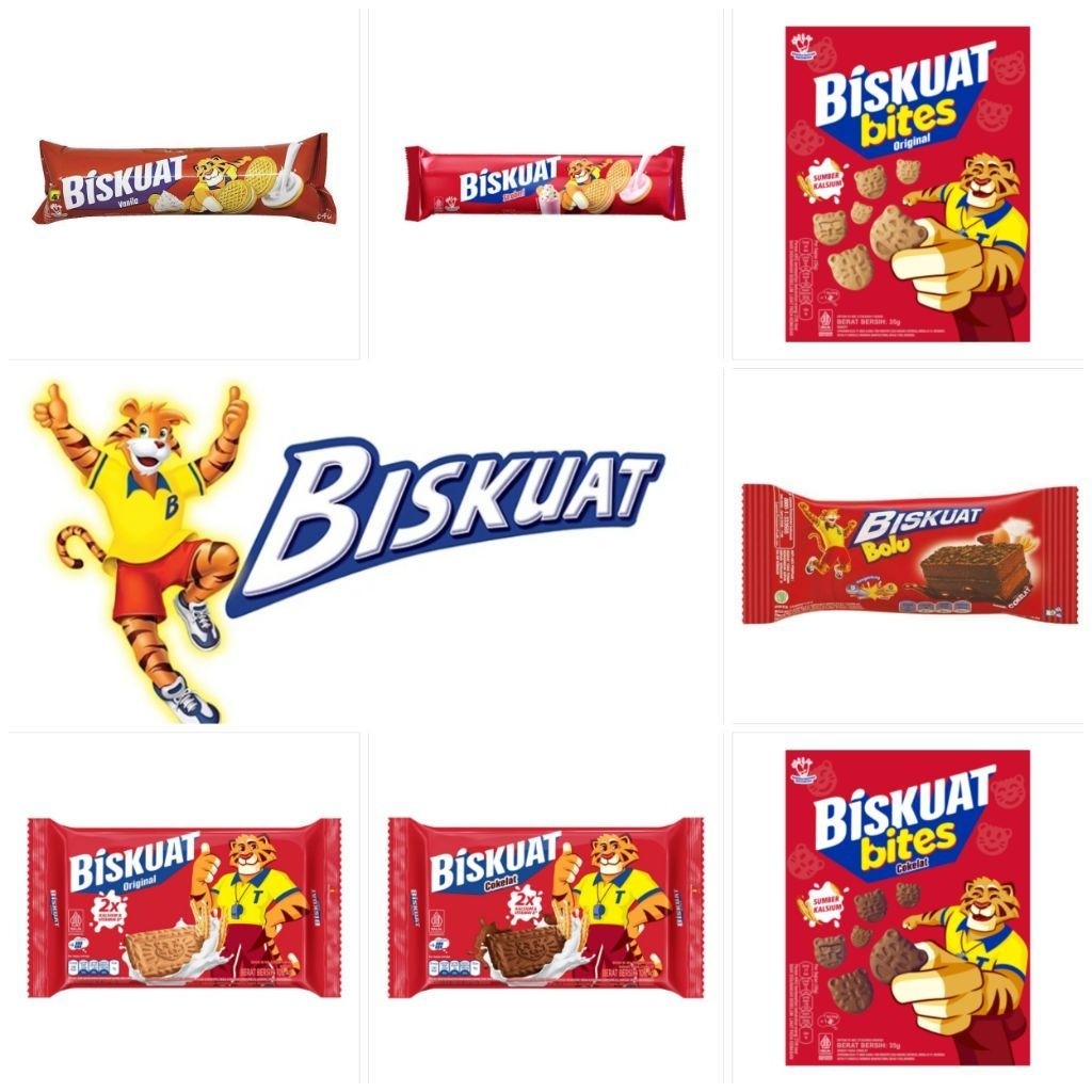 Biskuat Biskuit Original 106,4 Gr / Biskuat Biskuit Cokelat 106,4 Gr / Biskuat Bites Biskuit Origina