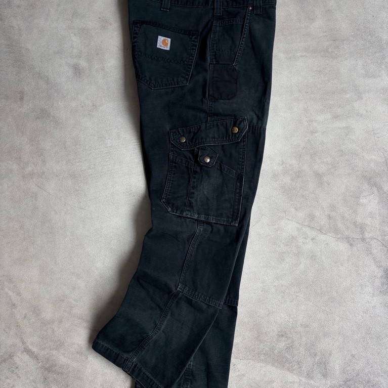 carhartt carpenter cargo double knee B342 size 34 relaxed fit