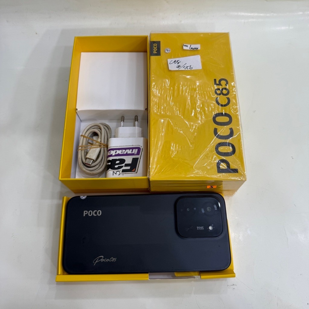 Poco C85 8/256gb Fullset Second Garansi Resmi