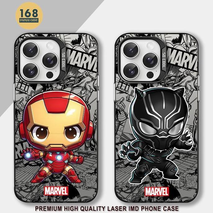 [CUCI GUDANG] Premium Matte Hardcase IMD for Iphone DU453 Super Hero Casing Hologram Polycarbonate C