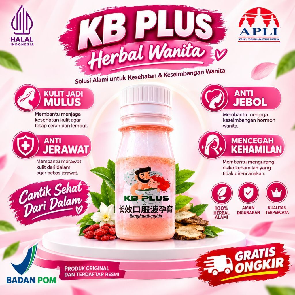 KB PLUS herbal wanita solusi alami untuk kesehatan dan keseimbangan wanita