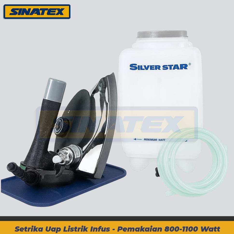 Setrika Uap Listrik Konveksi Gantung Infus F-Strong Silverstar FS-Star Laundry Gosokan Uap Portable