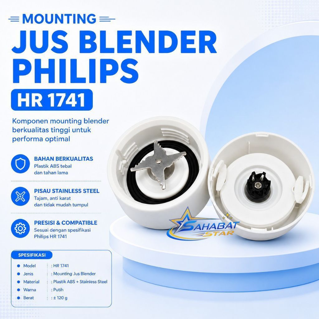 MOUNTING BLENDER PHILIPS HR 1741