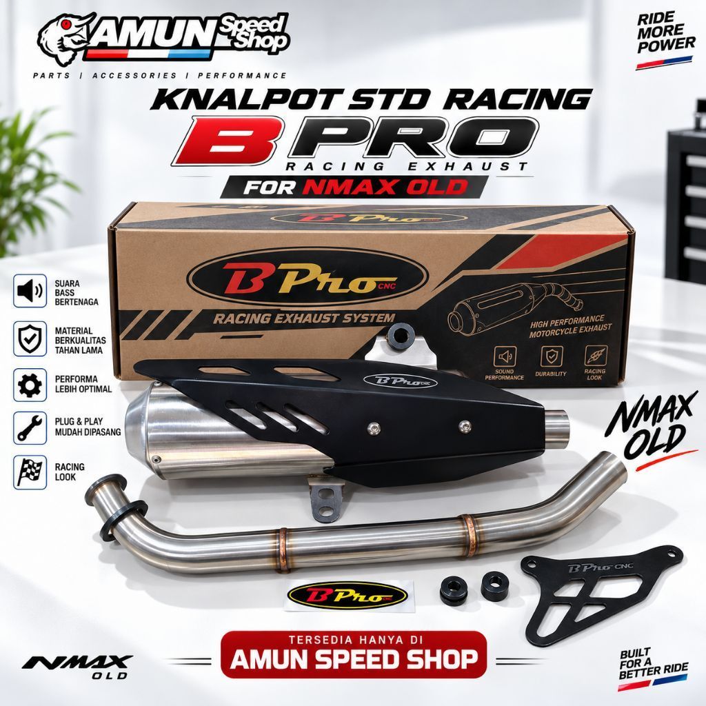 knalpot Bpro standar racing nmax old