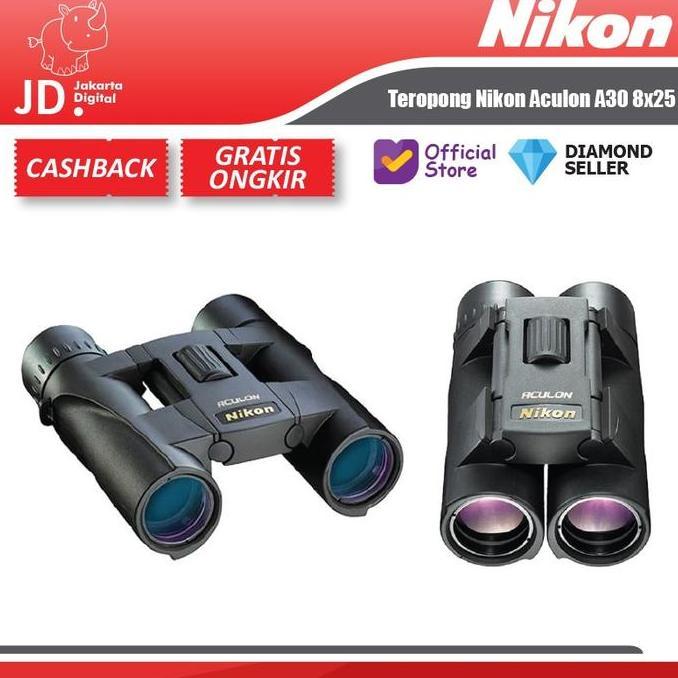 Teropong Nikon Aculon A30 8X25 - Nikon Binocular Aculon A30