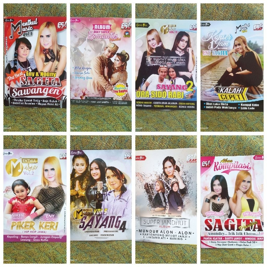 KASET VCD SAGITA 8 MACAM VOL 2 RANDOM