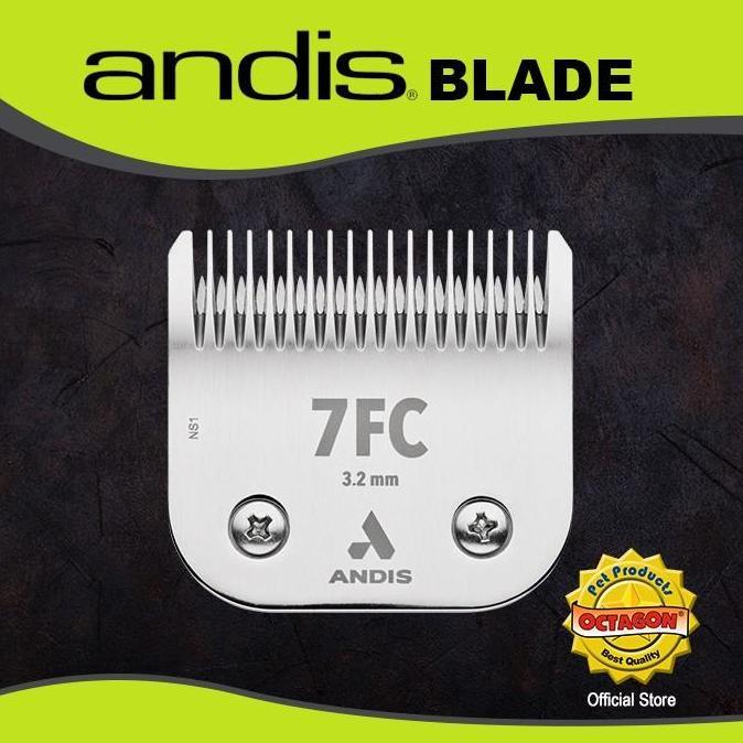 TERMURAH - ANDIS BLADE 7FC ULTRAEDGE 3,2mm - BLADE PENGGANTI ANDIS AGC2