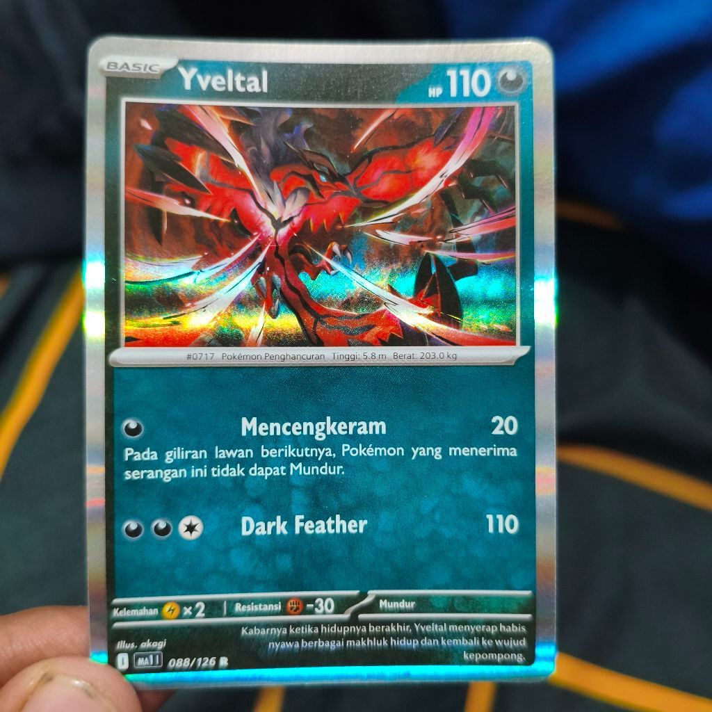 Yveltal - kartu pokemon