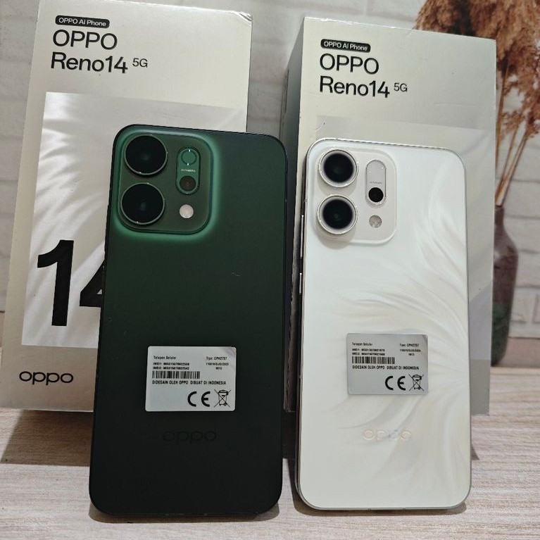 Oppo Reno 14 5g 12/256 second original fullset