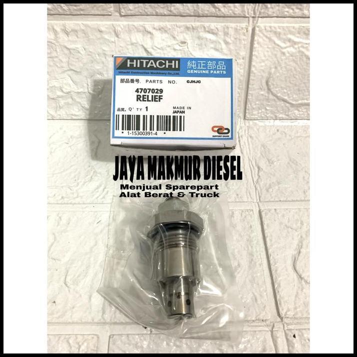 TERBARU RELIEF VALVE HITACHI ZAXIS 48 ZX48 ZAXIS48 SOLENOID HITACHI 