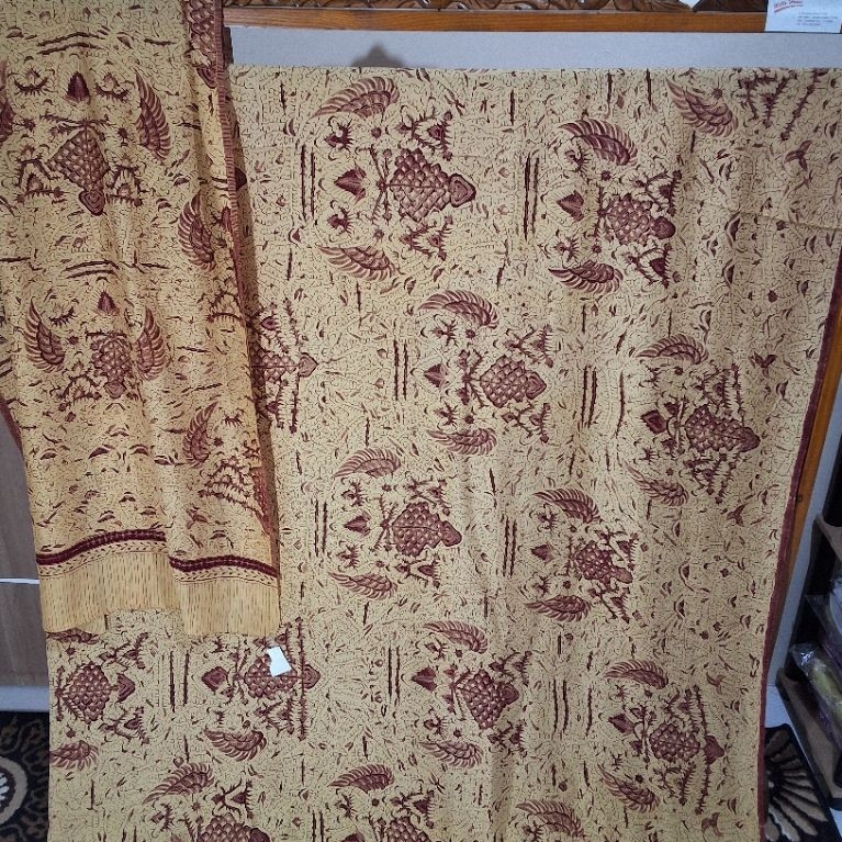 Kain Batik Tulis Sutra Lawasan/Kain Batik Tulis Sutra Antik/Kain Batik Tulis Sutra Motif Phoenix/Kai