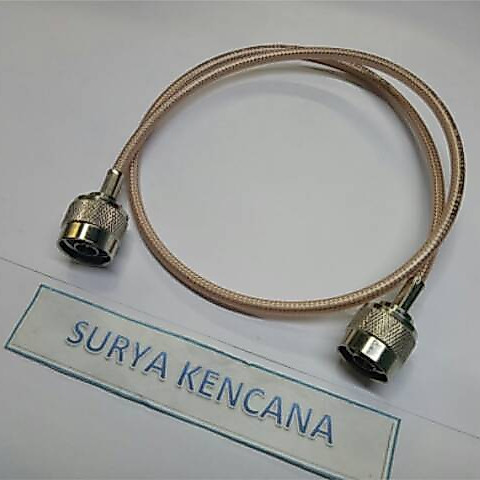 KABEL JUMPER N MALE TO N MALE RG58 D ANTENNA 68CM JUMPER RIG HT SWR DUPLEXER REPEATER MOTOROLA