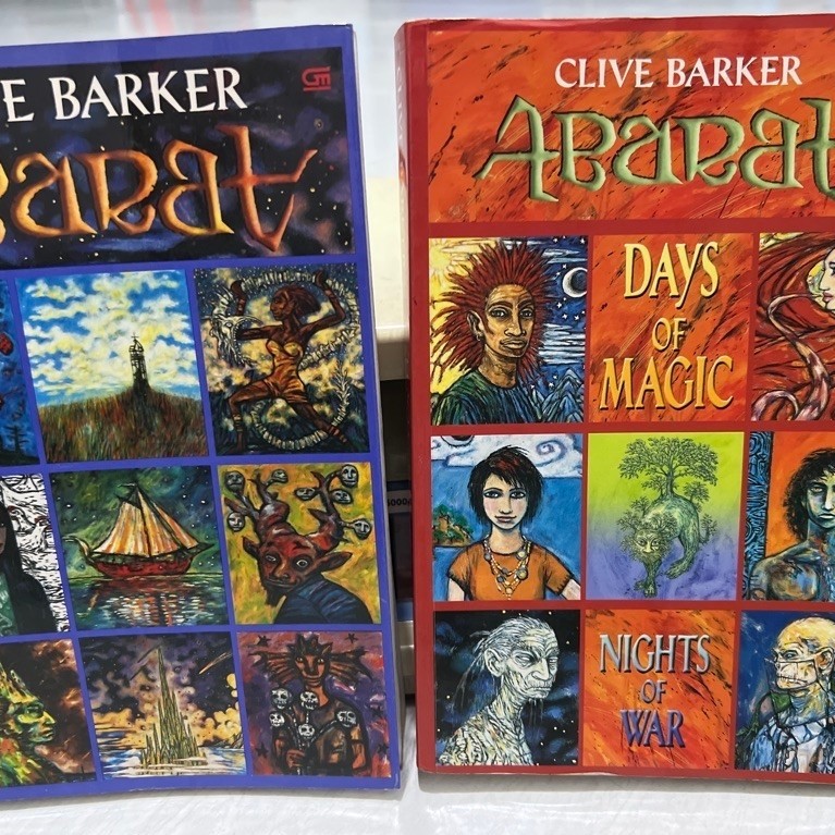 Novel Murah - Clive Barker - Abarat (2 buku)