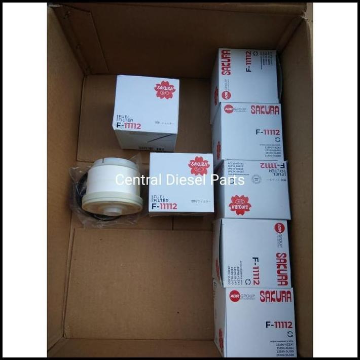 GRATIS ONGKIR FILTER SOLAR / FUEL FILTER INNOVA FORTUNER HIACE F-11112 F11112 SAKURA 