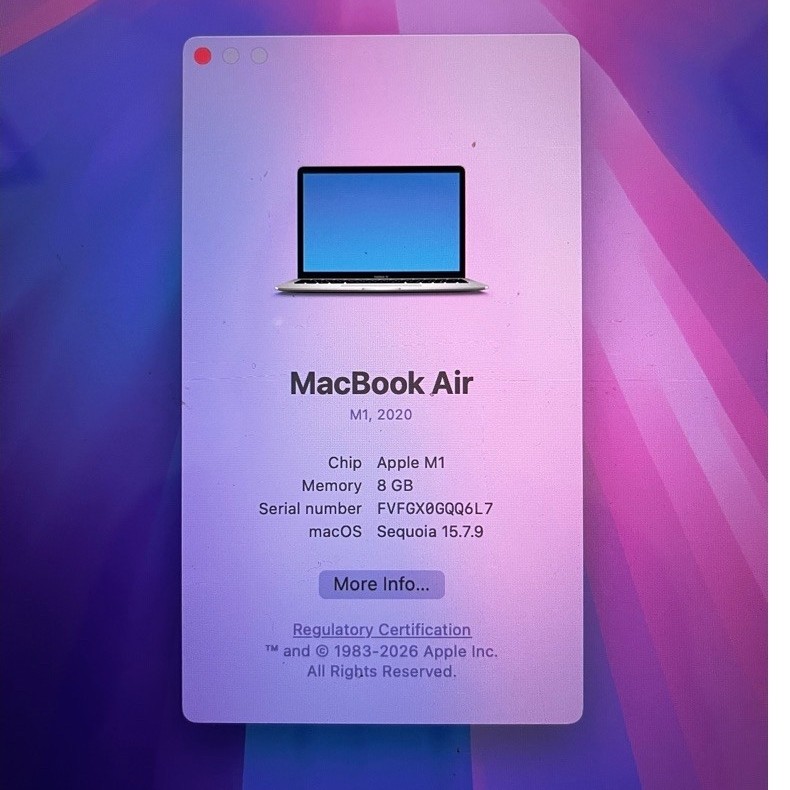 Macbook Air M1 8/256 IBOX