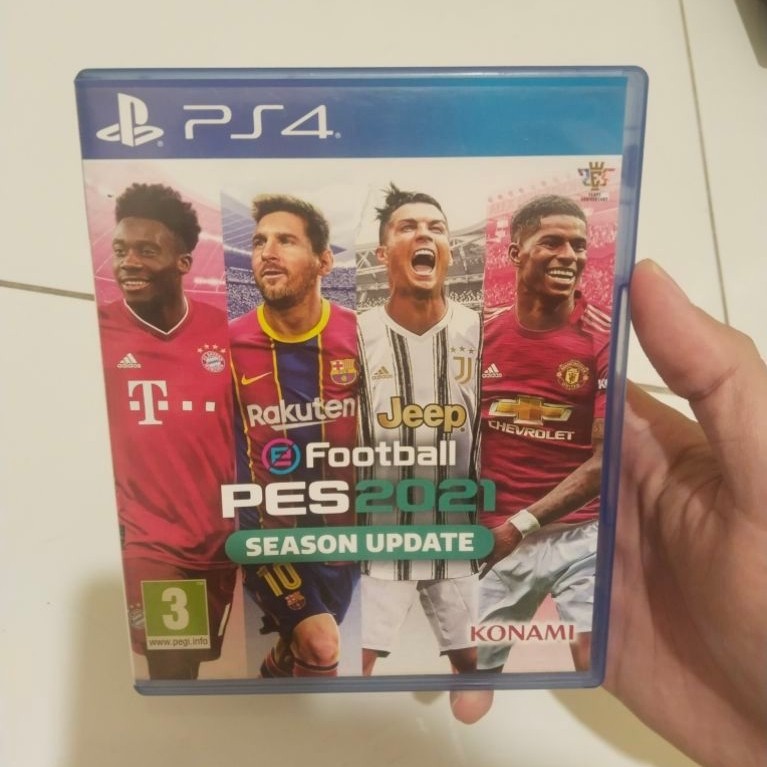bd kaset ps4 pes 21 pes21 pes 2021 pes2021 ps4 ps 4 PlayStation 4