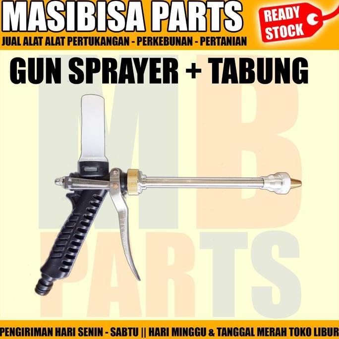 STIK / GUN SPRAYER CUCI MOBIL + TABUNG SABUN
