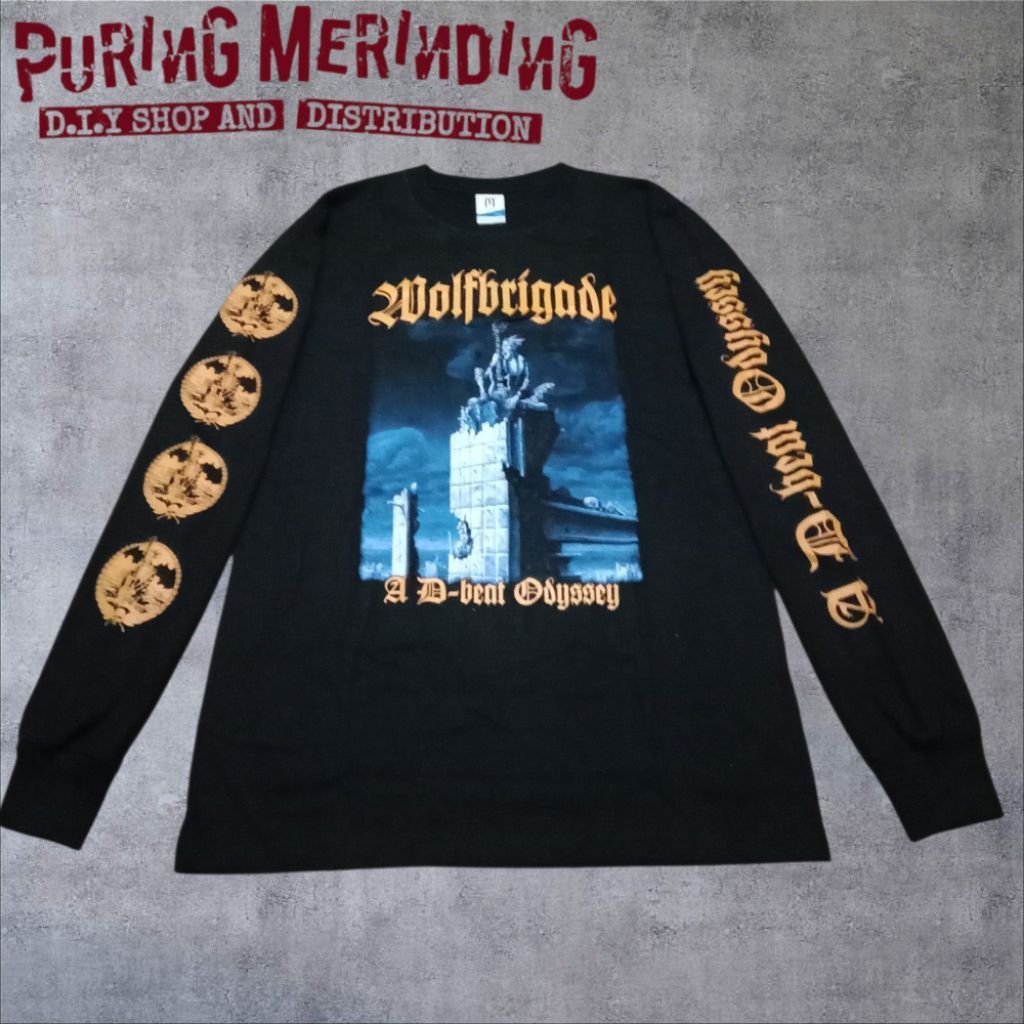 Longsleeve Wolfbrigade - A dbeat odyssey