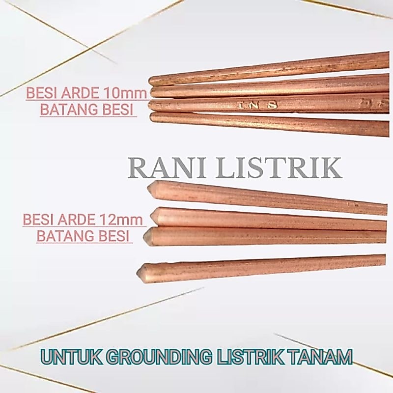 BESI ARDE 10mm dan 12mm PANJANG 1,4 METER