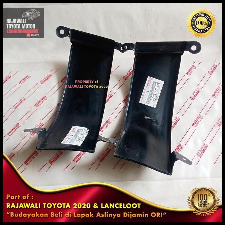 DISKON BREKET BUMPER BELAKANG COROLLA AE111 AE110 KIRI ATAU KANAN PLAT BEMPER FILLER ORIGINAL GENUIN