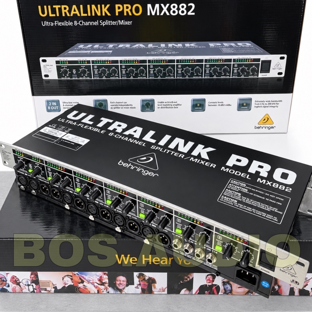 BEHRINGER ULTRALINK MX882 / MX 882 / MX-882 (BISA COD)