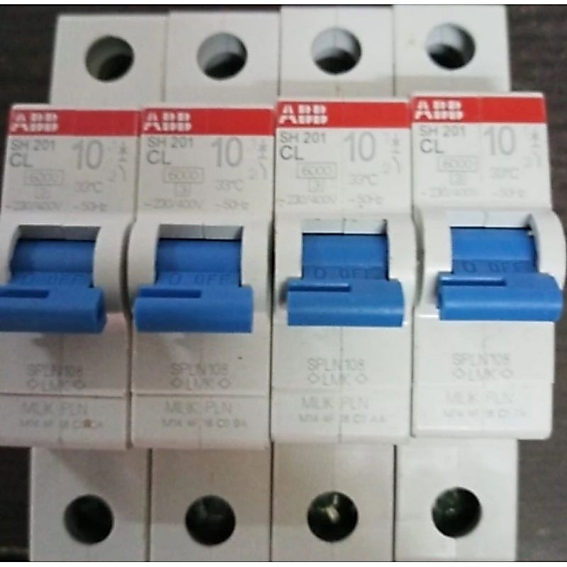 MCB ABB 10A 1phaseee