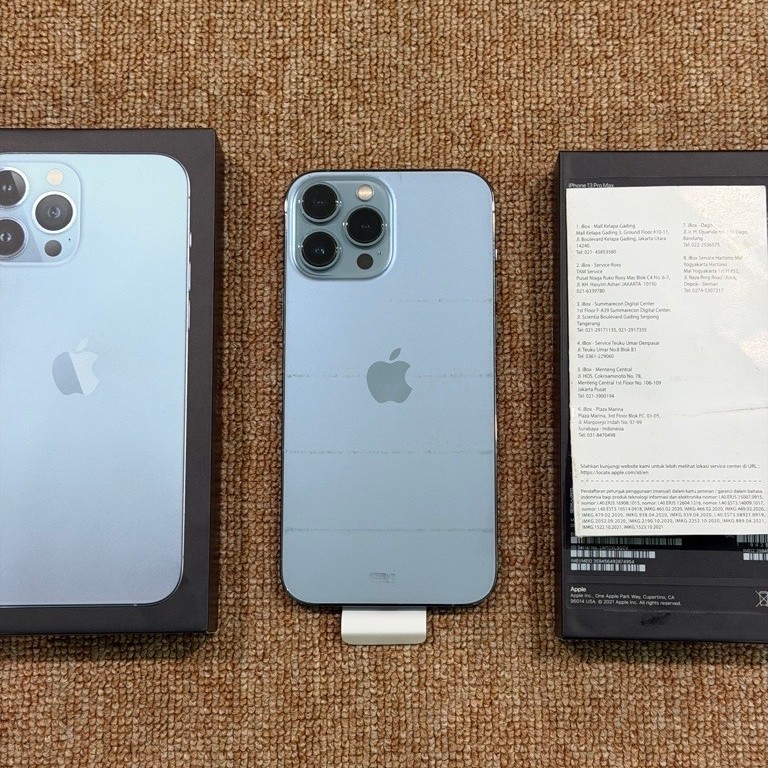 iPhone 13 pro max 128 gb ex ibox second