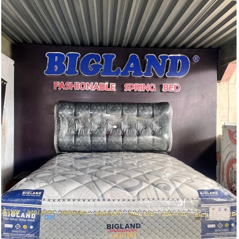Springbed Bigland Type Excellent ( Hanya Matras) Ukuran 180X200