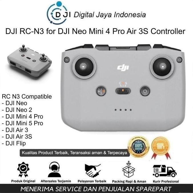 Dji Rc-N3 Remote Controller Dji Neo/Air 3/Mini 4 Pro/Air 3S - Dji Neo Remote Controller RC-N3