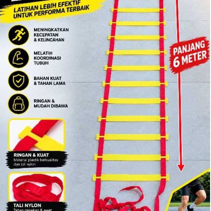 AGILITY LADDER / TANGGA KETANGKASAN / SPEED LADDER