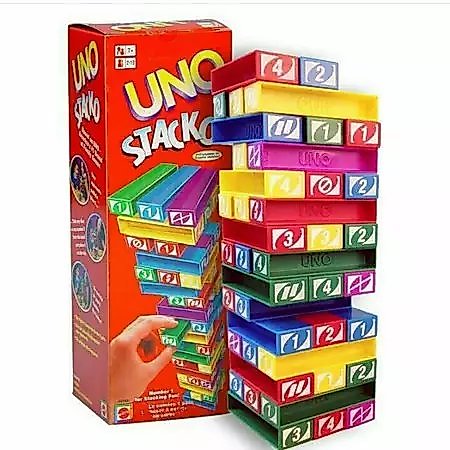 UNo STACKO/ Mainan anak UNO STACKO