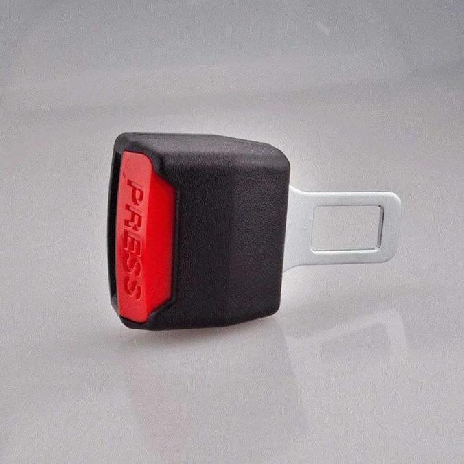 Car Seat Belt Buckle Klip Sabuk Pengaman Mobil sabuk pengaman mobil Logam