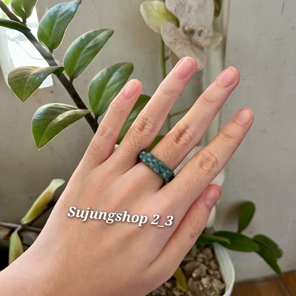 CINCIN GIOK BURMA UKUR BUNGA MODEL TERBARU GRADE A+