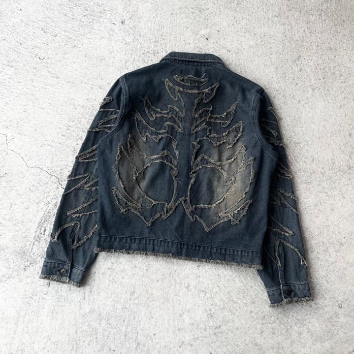 Drop Dead Distressed Jacket By Design Oliver Sykes BMTH