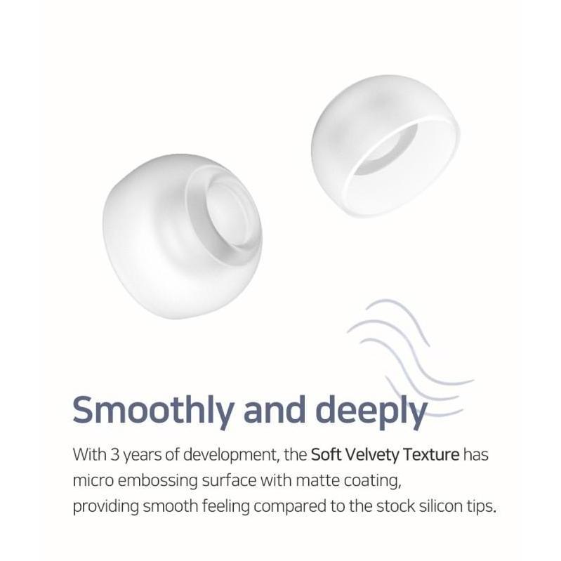 DIVINUS VELVET Eartips For TWS Ultra Smooth Silicone Eartips