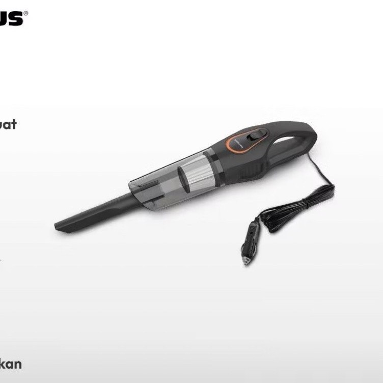 MAXIMUS Car Vacuum Cleaner Penghisap Debu Mobil 80 Watt 400 ml/min 12 Volt DC