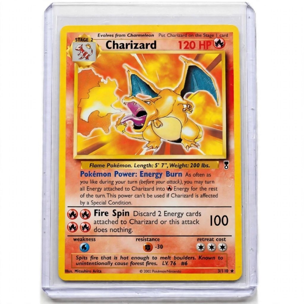 Pokemon Card Cherizard 3/110 Legendary Collection Holo Kartu Pokemon Rare