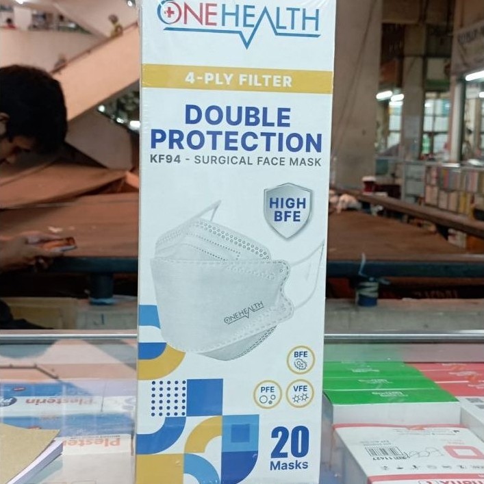 Masker Medis KF94 Onehealth 4 Ply - Efektif Filter Bakteri 99%