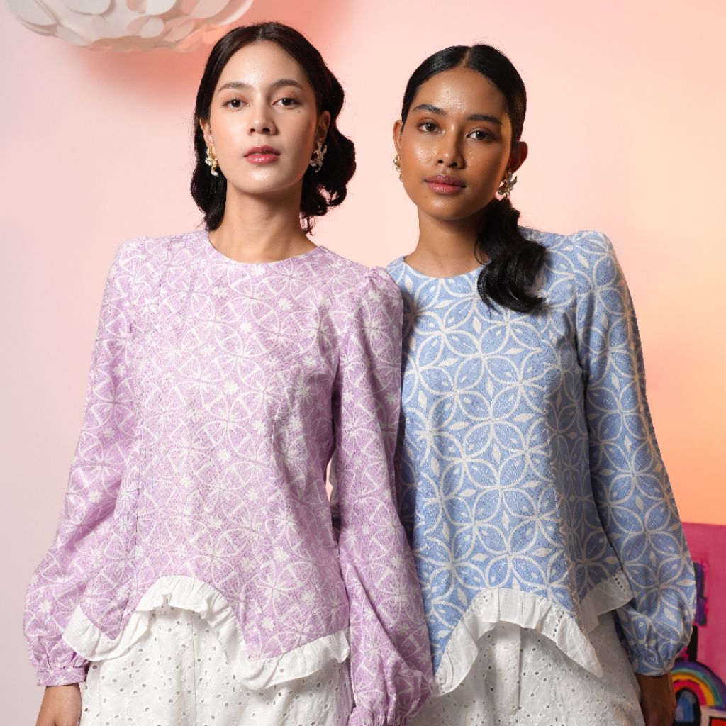 Sovinska Blouse Atasan Batik Wanita M16 New Model