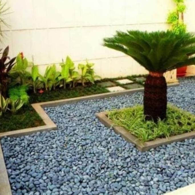 BATU KORAL HITAM//batu koral taman
