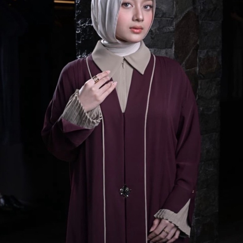 [Abaya] Set Signature Abaya Zaafer Asli 100% Jaminan Original Abaya Zaafer