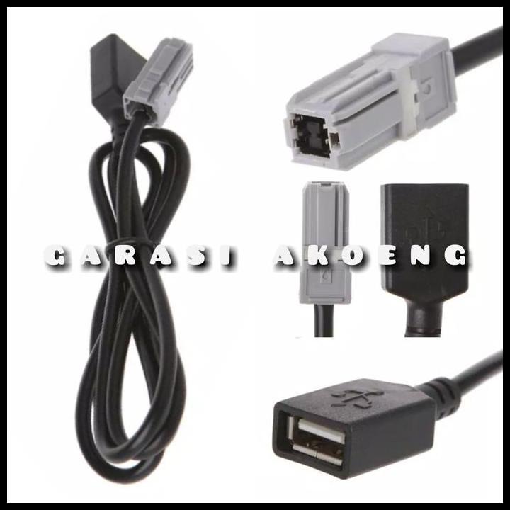 BEST DEAL KABEL USB TOYOTA AVANZA INNOVA YARIS COROLLA CAMRY AUDIO AUX TO USB